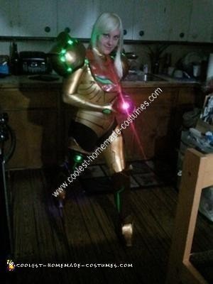 Homemade Samus Aran from Metroid Costume