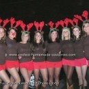 Homemade Santa's Reindeer Group Halloween Costume