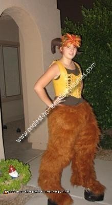 Homemade Satyr Costume