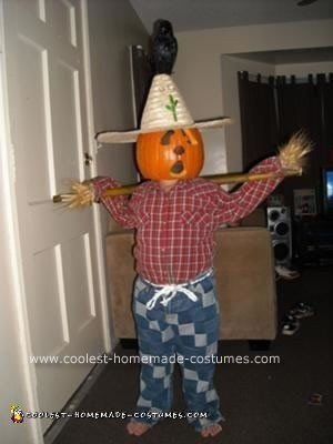 Homemade Scarecrow Costume