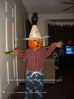 Homemade Scarecrow Costume