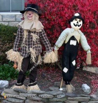 Homemade Scarecrow from Wizard of Oz Costume