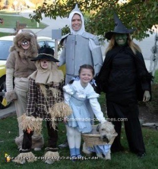 Homemade Scarecrow from Wizard of Oz Costume
