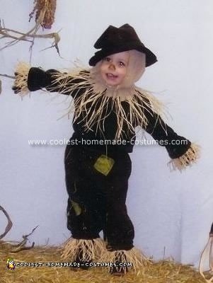 Homemade Scarecrow Halloween Costume