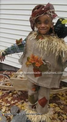 Homemade Scarecrow Halloween Costume