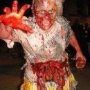 Homemade Scarry Zombie Hag Halloween Costume