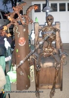 Homemade Scary Tree Costume