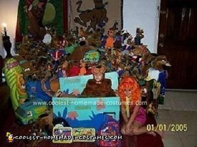 Homemade Scooby Doo Halloween Costume