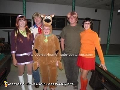 Homemade Scooby Gang Costumes