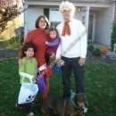 Homemade Scooby Gang Halloween Costume