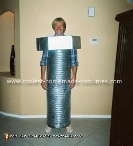 Homemade Screw or Bolt Costume