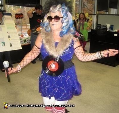 Homemade Senior Lady Gaga Halloween Costume