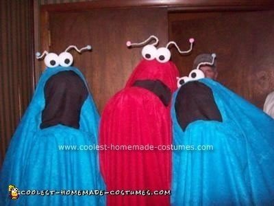 Homemade Sesame Street Yip Yips Costume