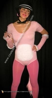 Homemade Sexy Pink Panther Costume