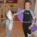 Homemade Shark Attack Costume