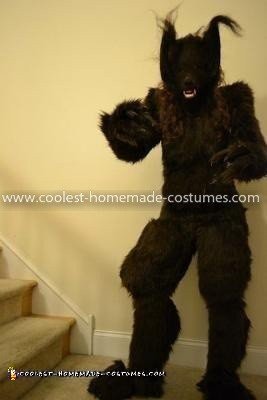 Homemade She Werewolf Costume