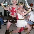 Homemade She-Ra and He-Man Couple Costume