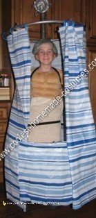 Homemade Shower Halloween Costume Idea