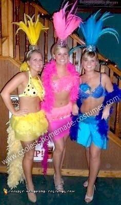 Homemade Showgirl Costumes