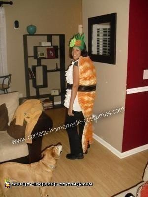 Homemade Shrimp Nigiri Sushi Roll Creative Halloween Costume