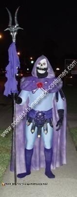 Homemade Skeletor Halloween Costume