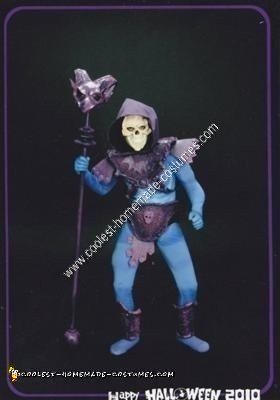 Homemade Skeletor Halloween Costume