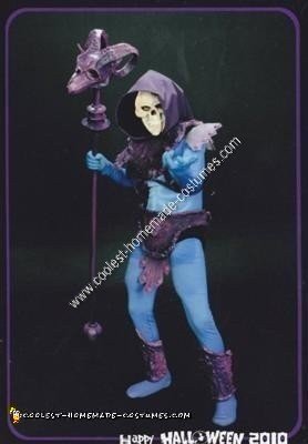 Homemade Skeletor Halloween Costume