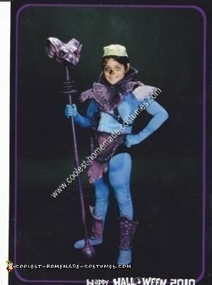 Homemade Skeletor Halloween Costume