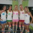 Homemade Skittles Group Costume