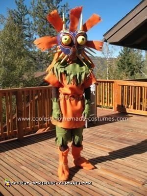 Homemade Skull Kid in Majora's Mask from Zelda Costume