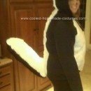 Homemade Skunk Costume