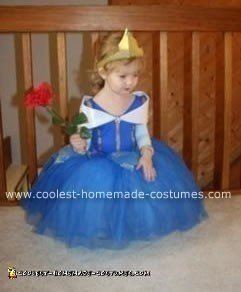 Homemade Sleeping Beauty Costume