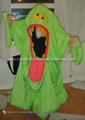 Homemade Slimer Costume