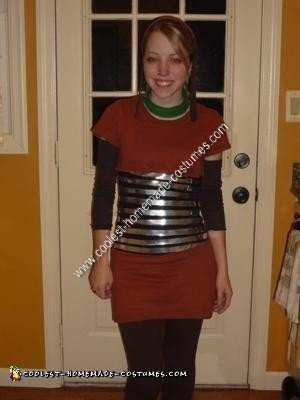 Homemade Slinky Dog Halloween Costume Idea