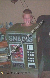 Homemade Snack Machine Costume