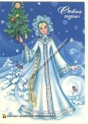 Inspiration for my Homemade Snegurochka Russian Snow Maiden Costume