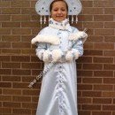 Homemade Snegurochka Russian Snow Maiden Costume