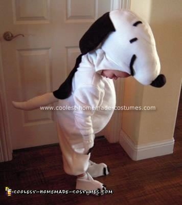 Homemade Snoopy Costume