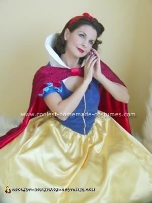 Homemade Snow White Costume