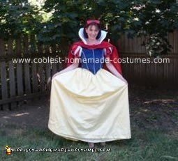 Homemade Snow White Costume