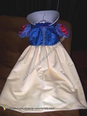 Homemade Snow White Halloween Costume