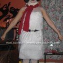 Homemade Snowman Costume