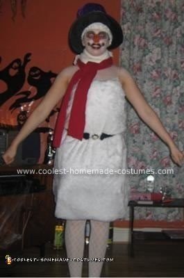 Homemade Snowman Costume