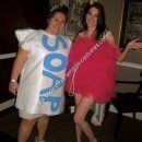Homemade Soap and Loofah Couple Costume