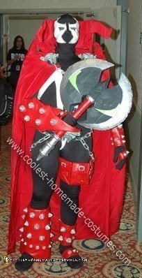 Homemade Soul Calibur Spawn  with Cape Costume