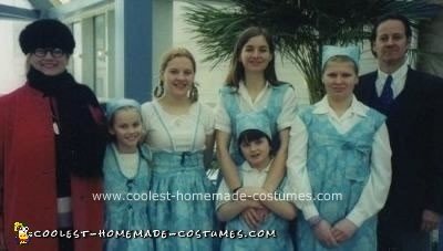 Homemade Sound of Music Family Costume