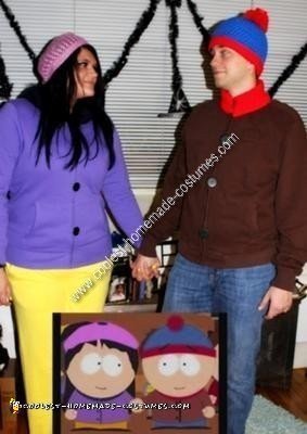 Homemade South Park Couple Costume