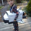 Homemade Space Shuttle Halloween Costume