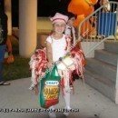 Homemade Spaghetti and Meatballs Costume