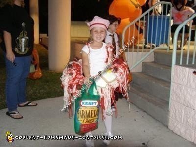 Homemade Spaghetti and Meatballs Costume